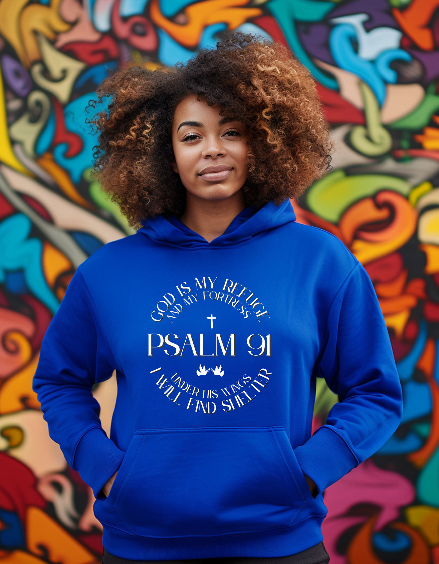 Psalm 91 Faith Hoodie