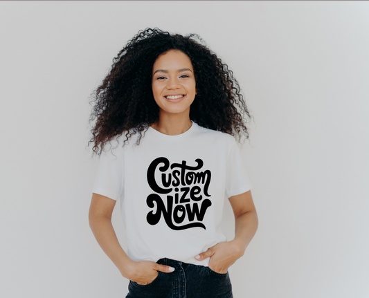 Customizable T-Shirt - Wear What Speaks