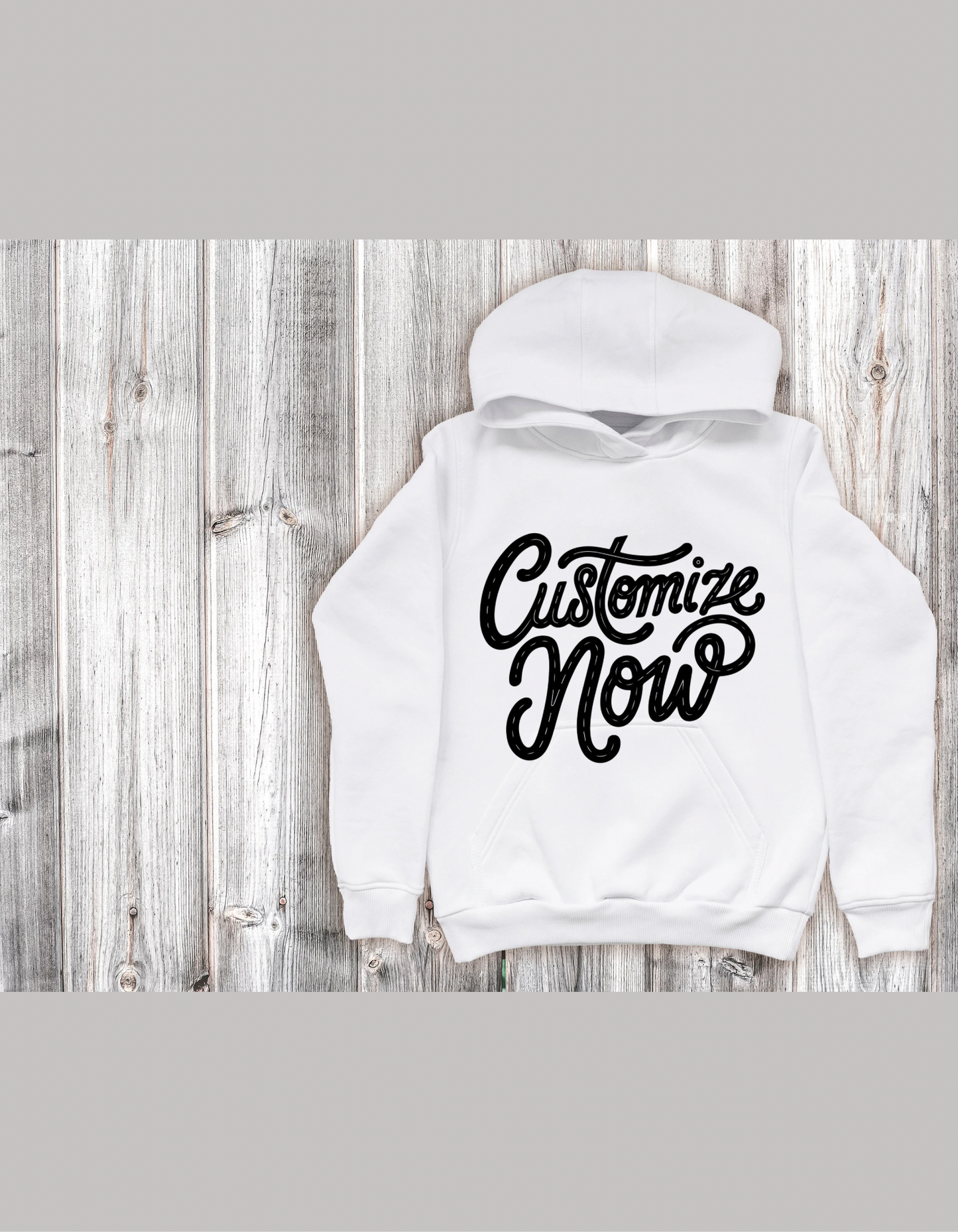 Customizable Hoodie - Your Style Your Way