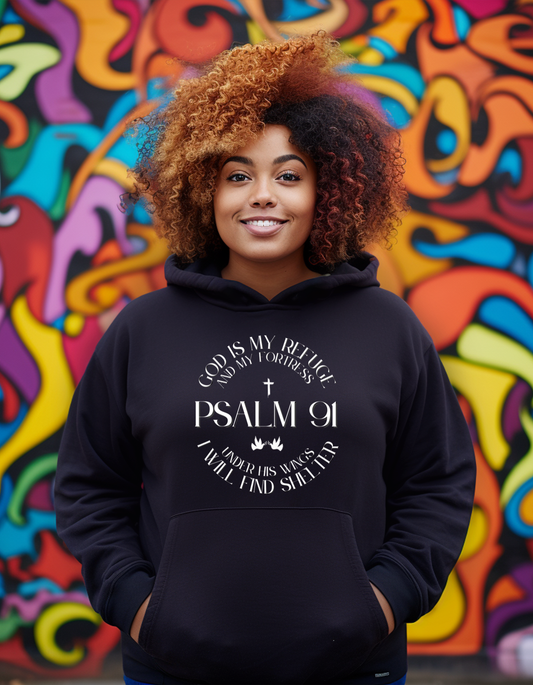 Psalm 91 Faith Hoodie